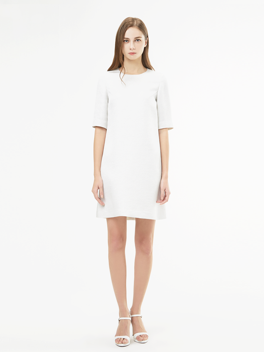 White Pearl Short Dress